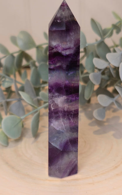 Pointe en Fluorite