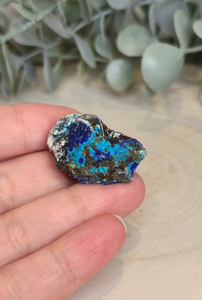 Azurite Malachite Chrysocolle brute
