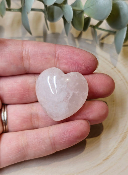 Coeur en Quartz clair