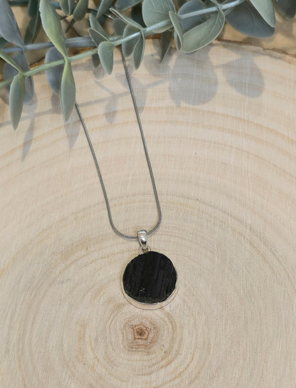 Collier Tourmaline brute