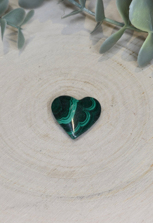 Coeur en Malachite