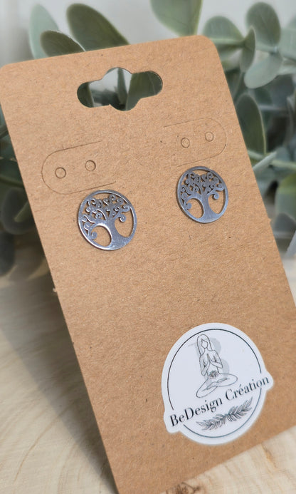 Boucles d’oreilles Arbre de vie