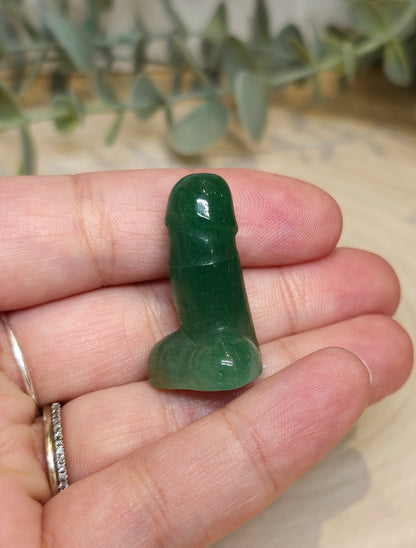 Pénis en Aventurine verte