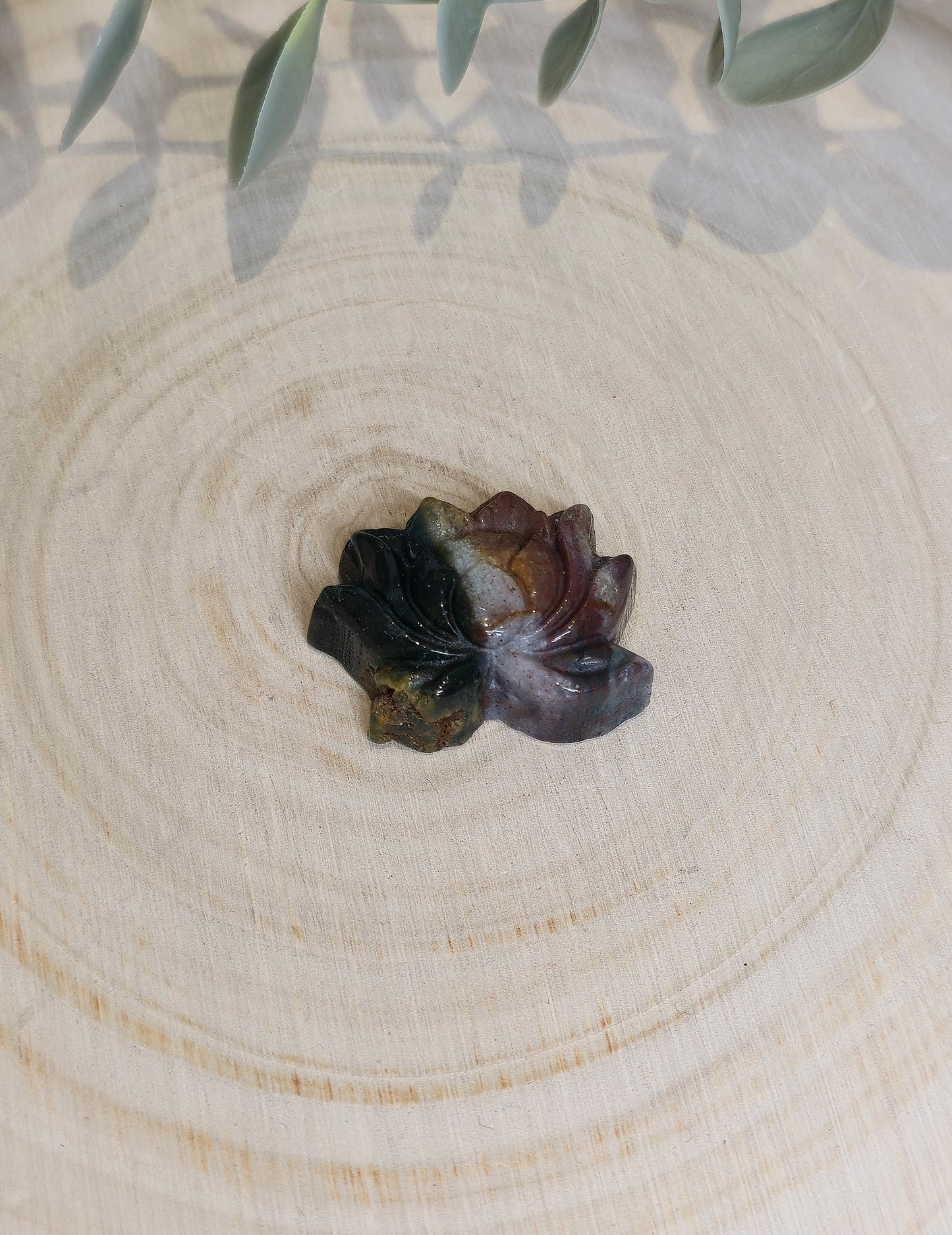 Lotus en Jaspe Fantaisie