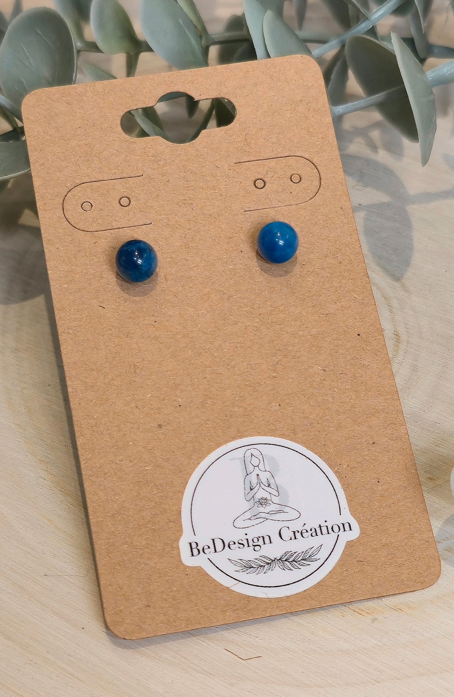 Boucles d’oreilles Apatite