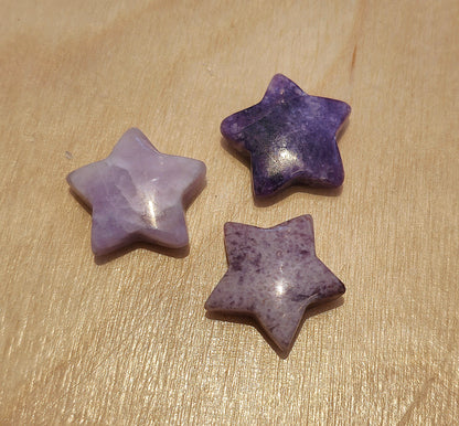 Étoile lépidolite