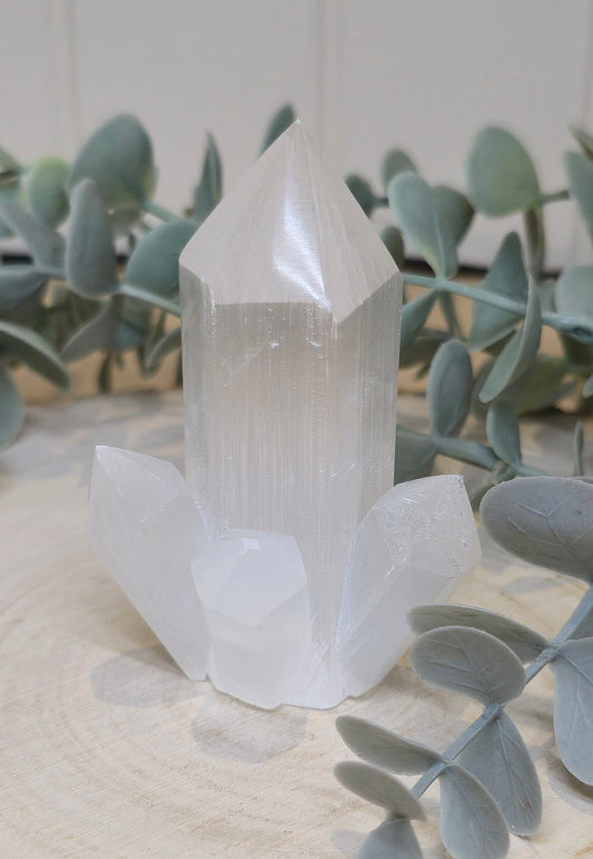 Pointe quadruple en Sélénite