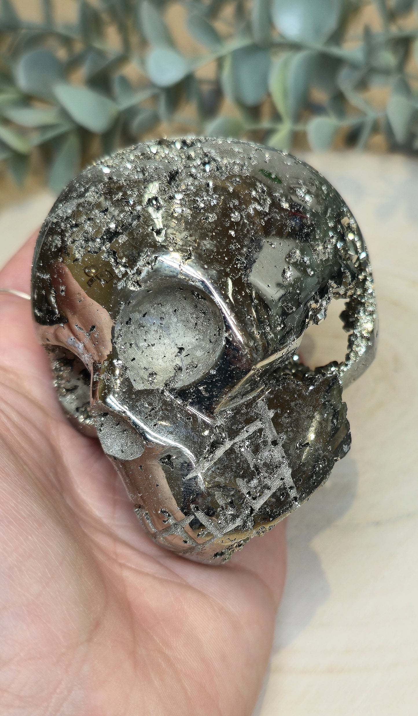 Crâne Pyrite du Pérou