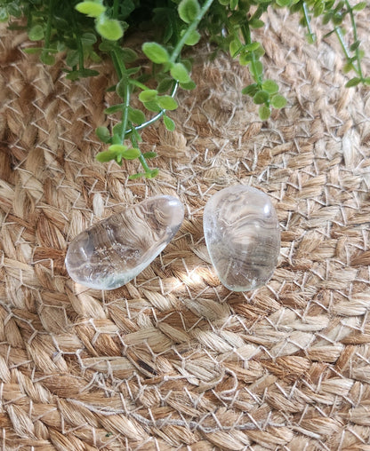 Quartz clair barattée