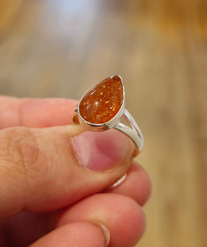 Bague Pierre de soleil