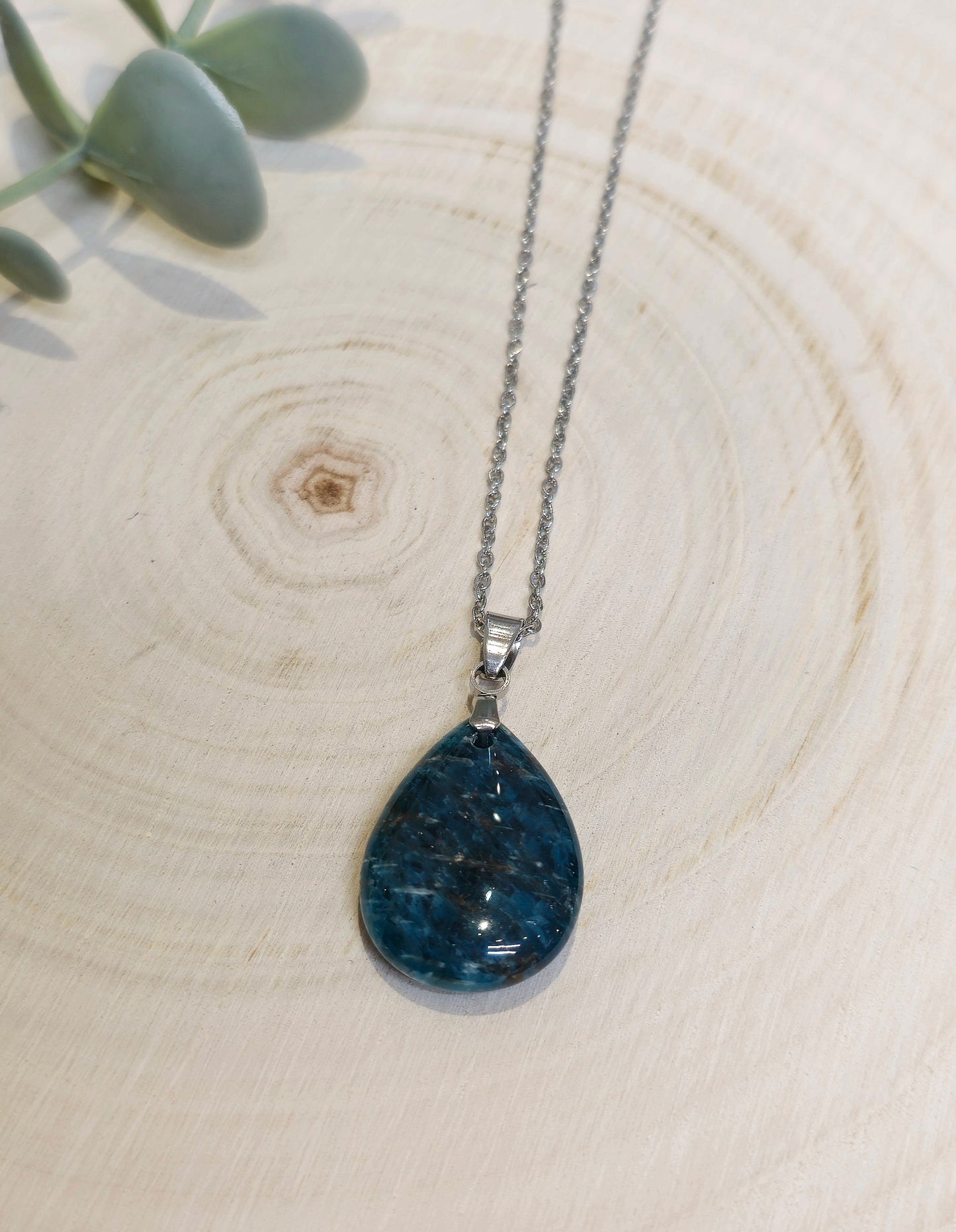 Collier Apatite goutte