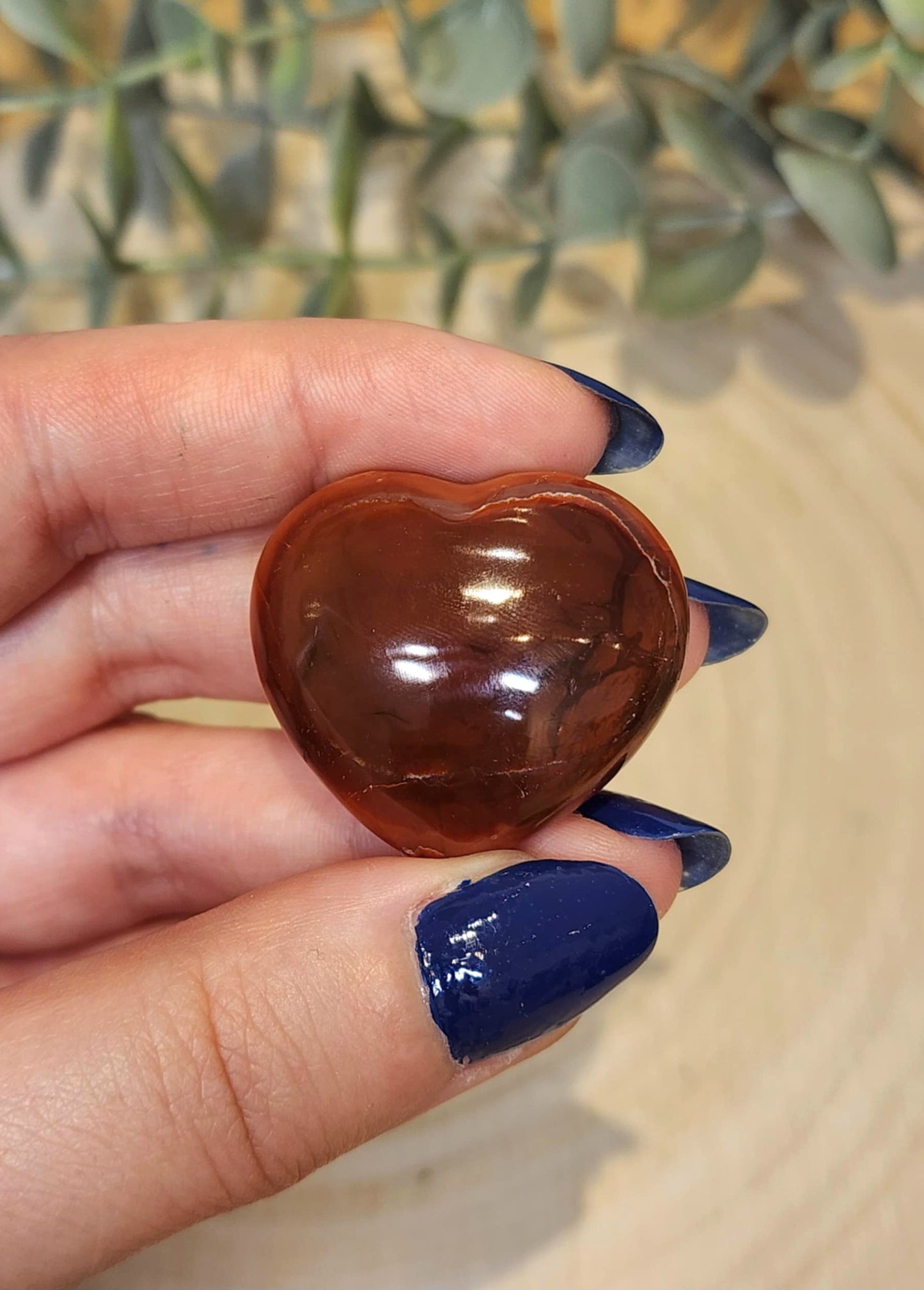 Coeur en Cornaline
