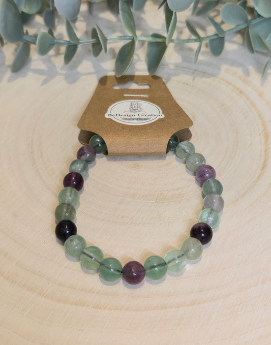Bracelet Fluorite 8mm