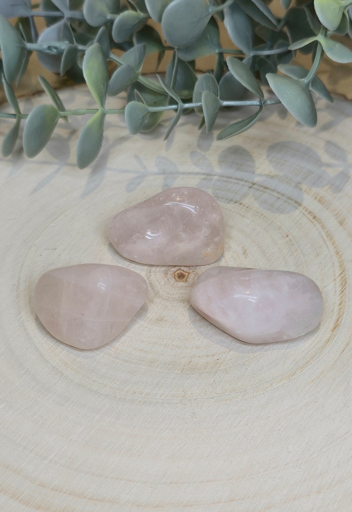 Quartz rose barattée