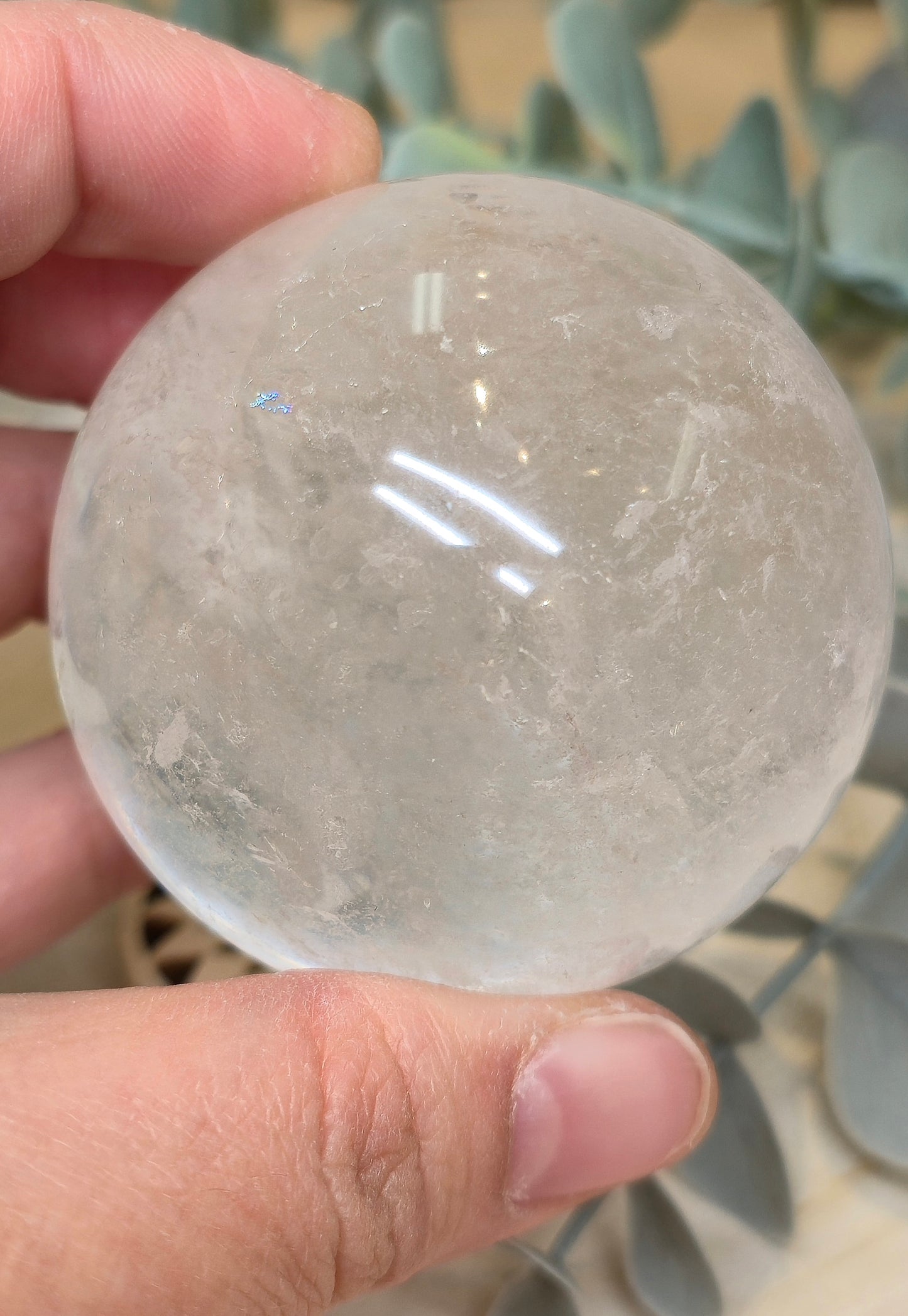 Sphère en Quartz clair de Madagascar