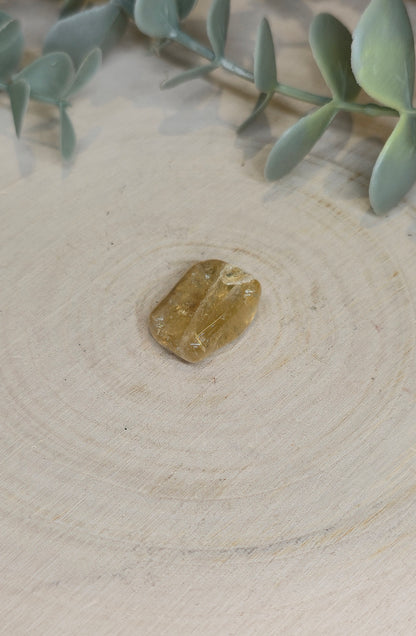 Citrine naturelle du Brésil grade extra barattée