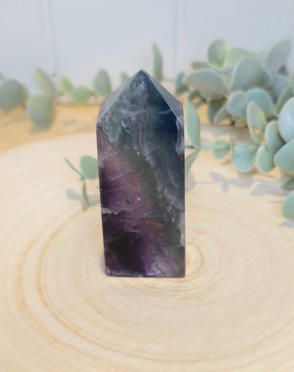 Pointe en Fluorite