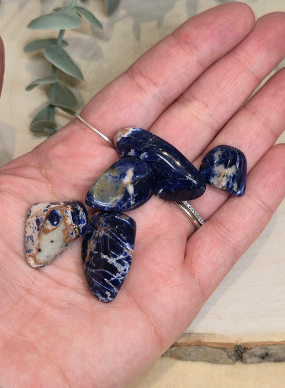 Sodalite Pierre de soleil barattée