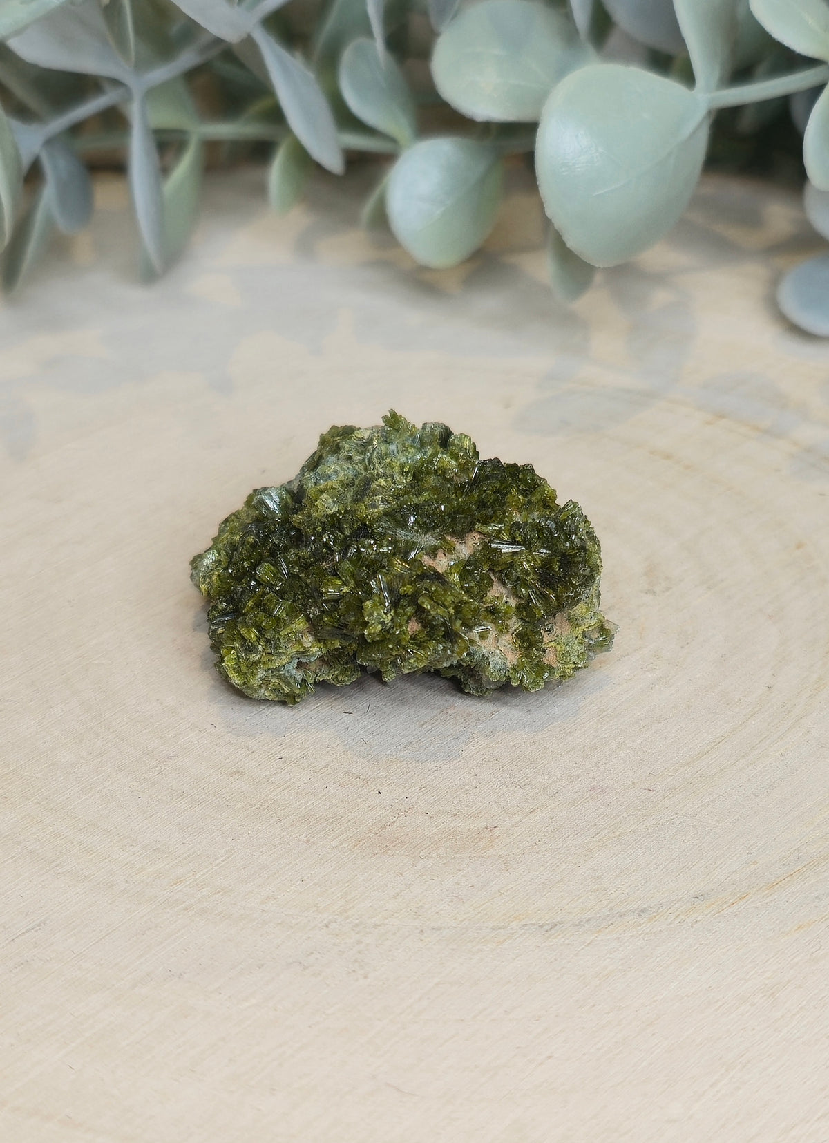 Épidote, Quartz et Byssolite brute