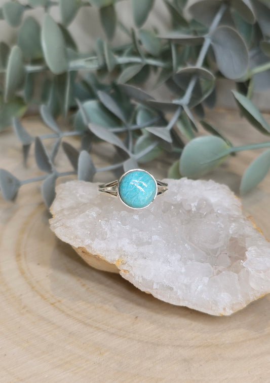 Bague Amazonite