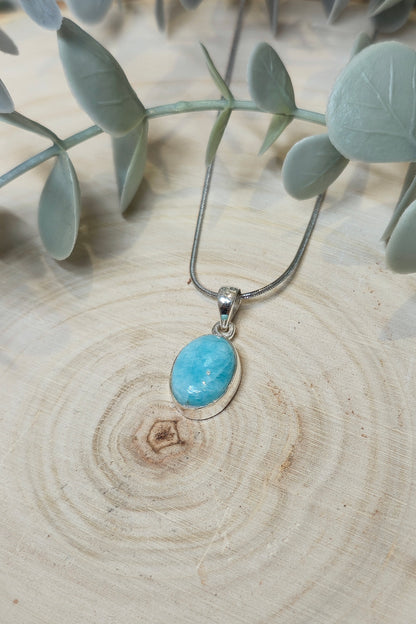 Collier Amazonite ovale