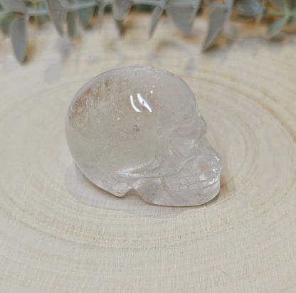 Crâne Quartz clair