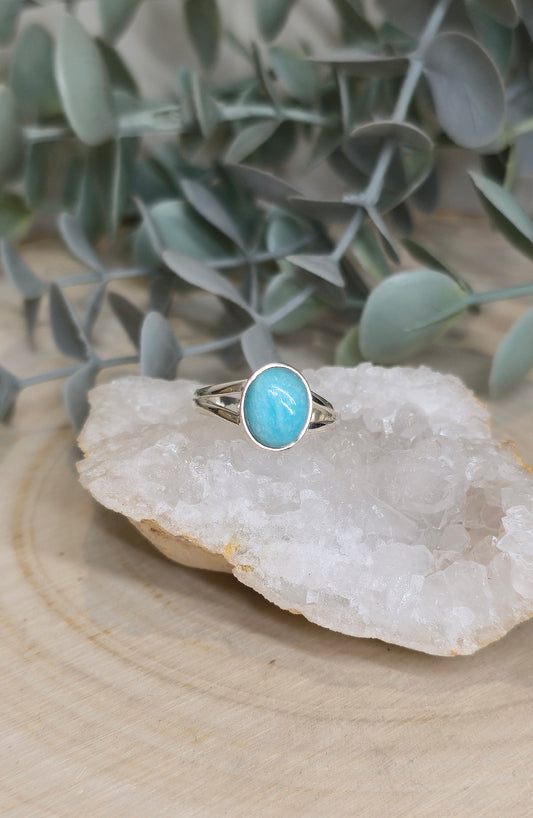 Bague Amazonite