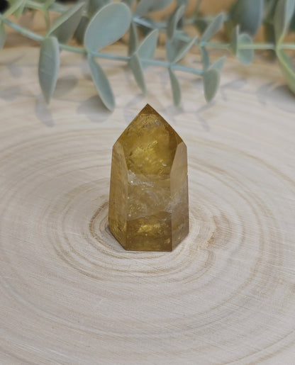 Pointe en Citrine naturelle grade extra