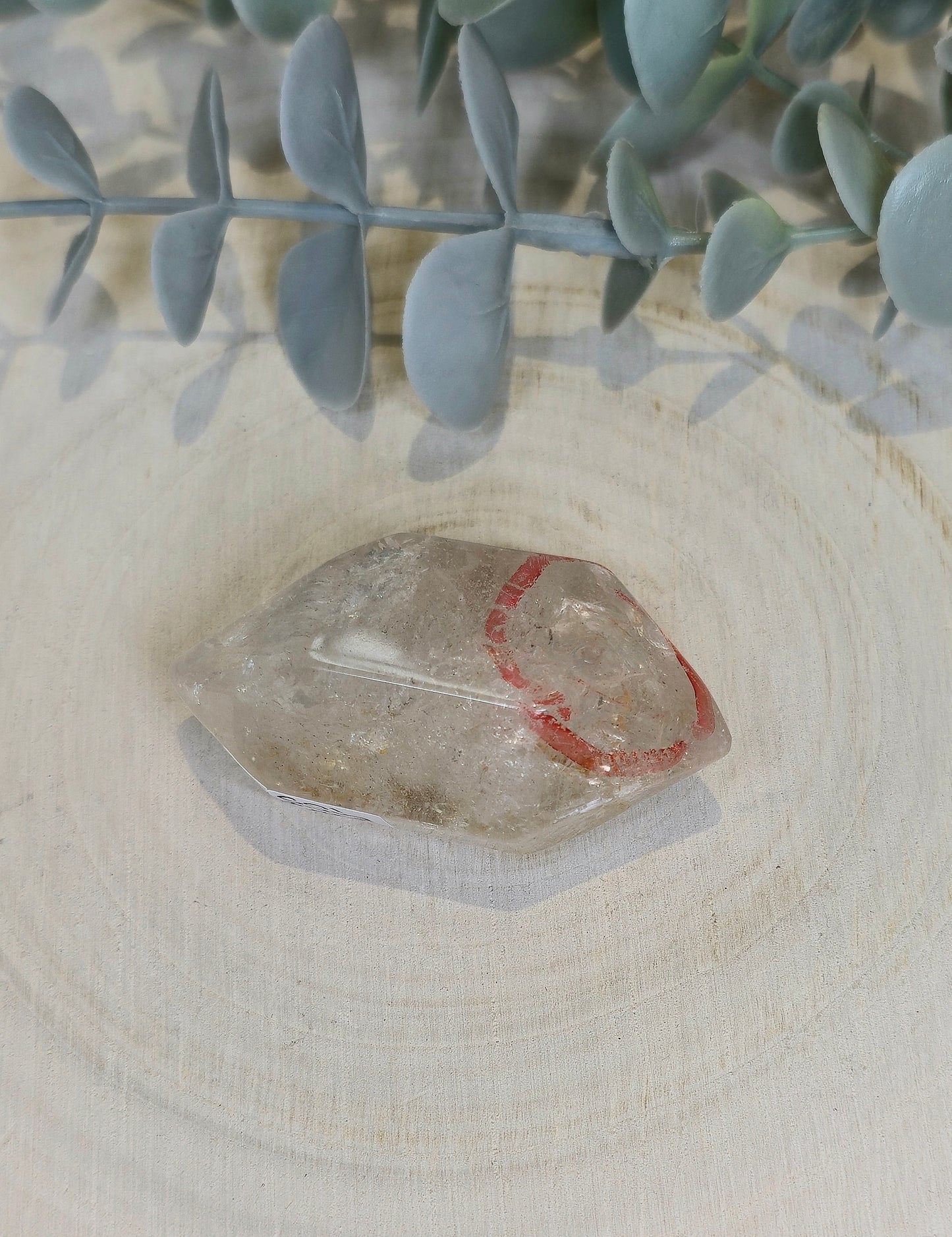 Pointe double en Quartz Enhydro