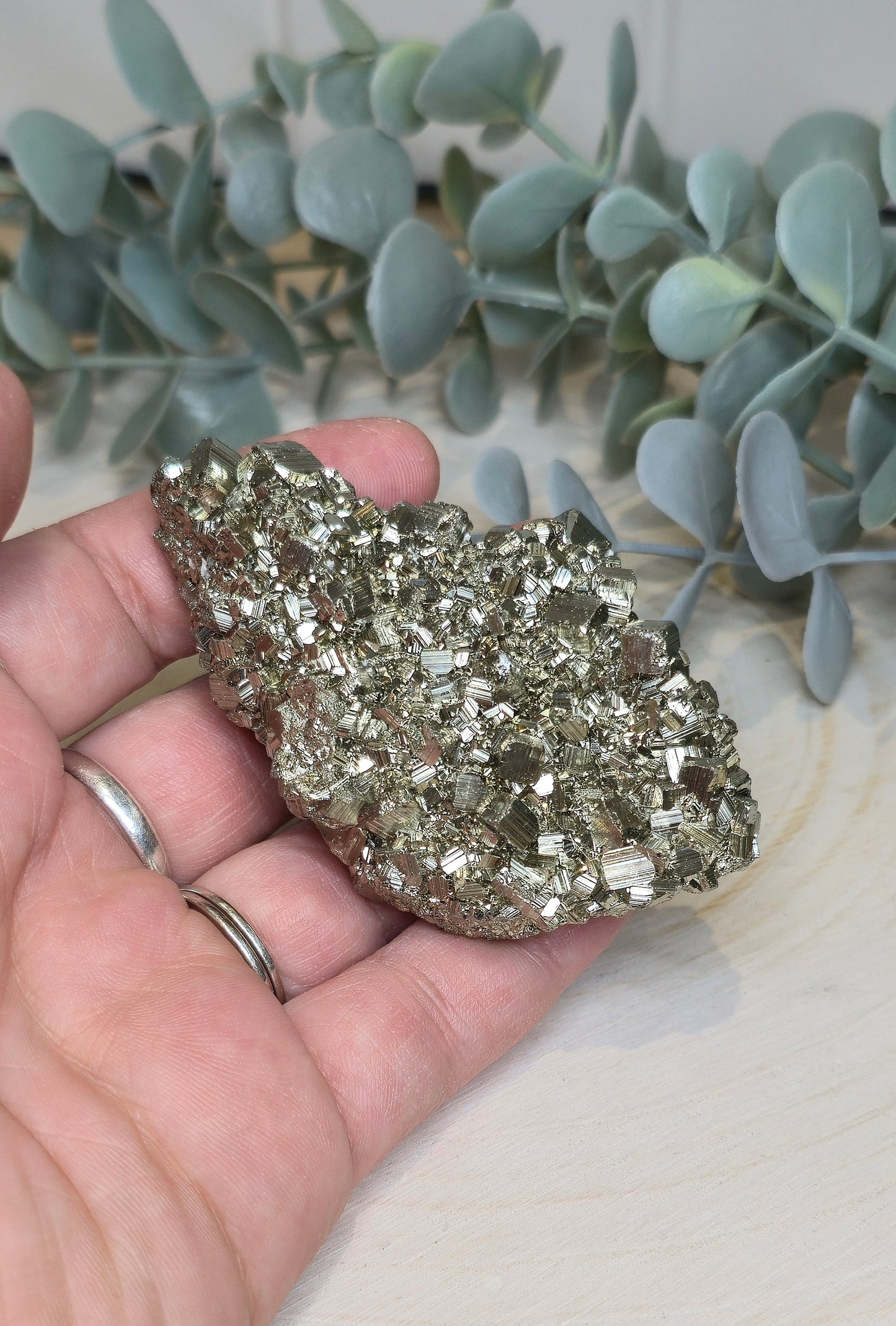 Pyrite brute du Pérou