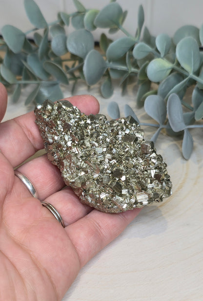 Pyrite brute du Pérou