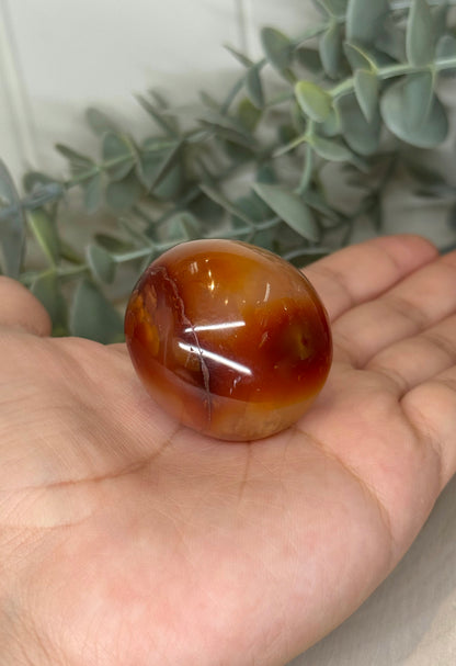 Pierre de paume en Cornaline