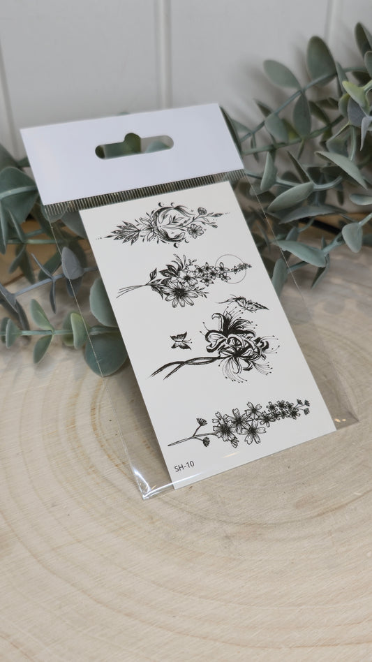 Tatouage temporaire Floral SH-10