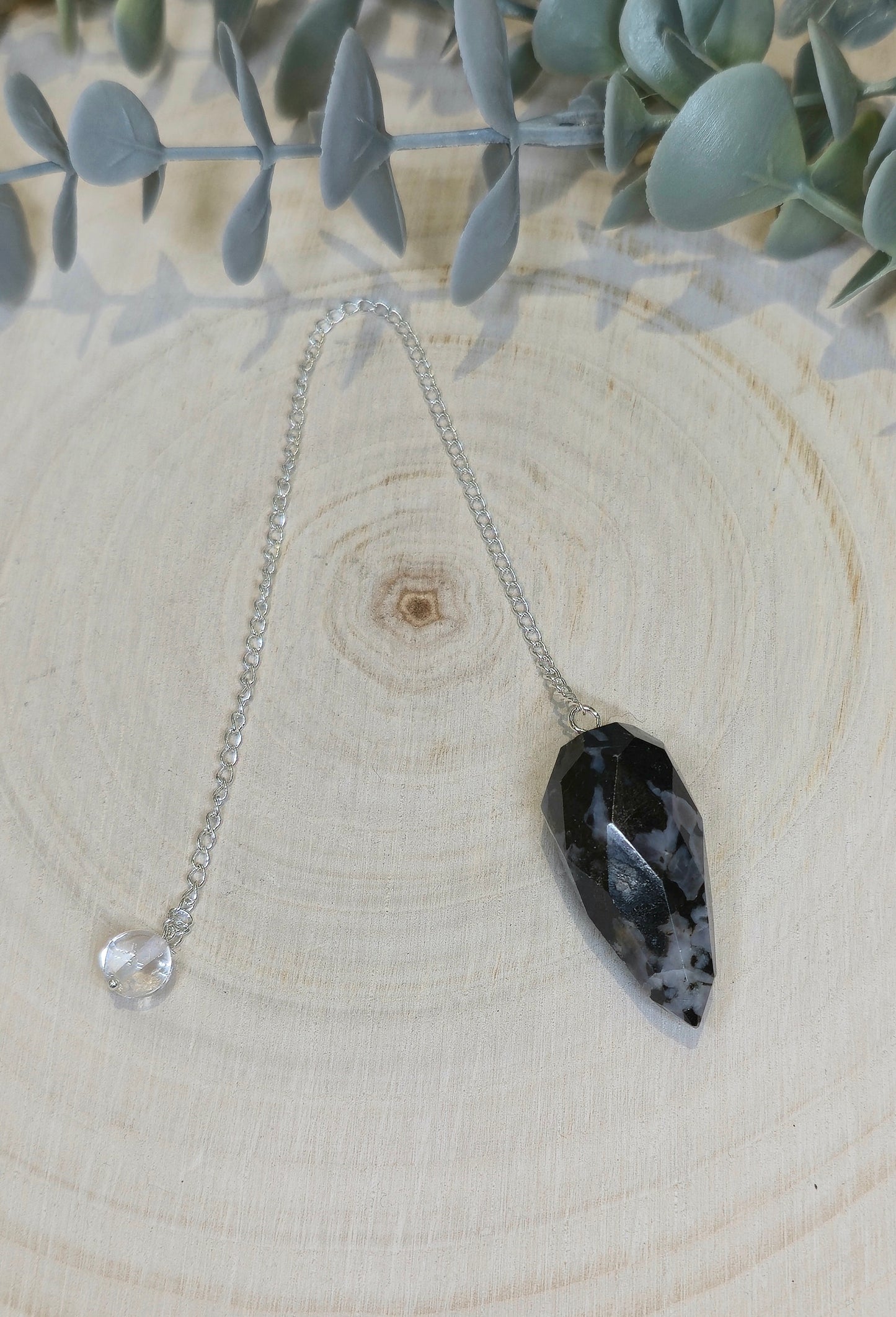 Pendule Merlinite diamand