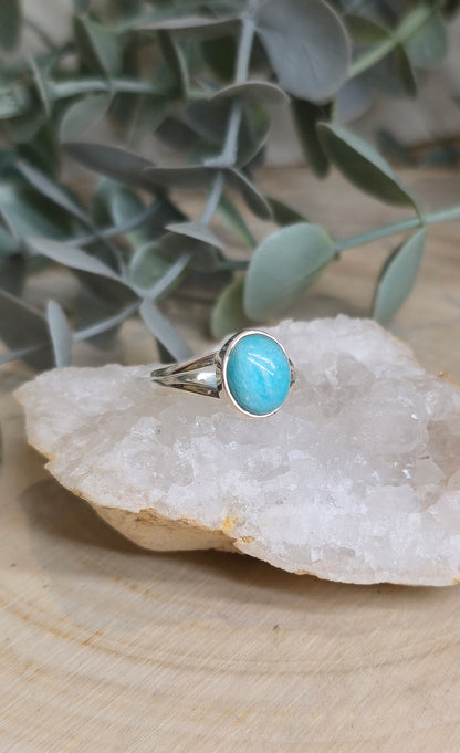 Bague Amazonite