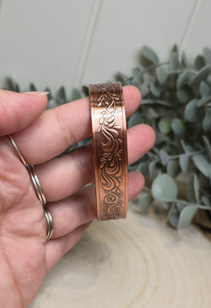 Bracelet de cuivre magnétique 4 éléments