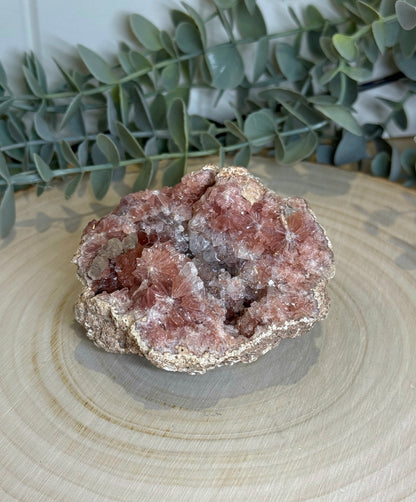 Amas géode d’Améthyste rose