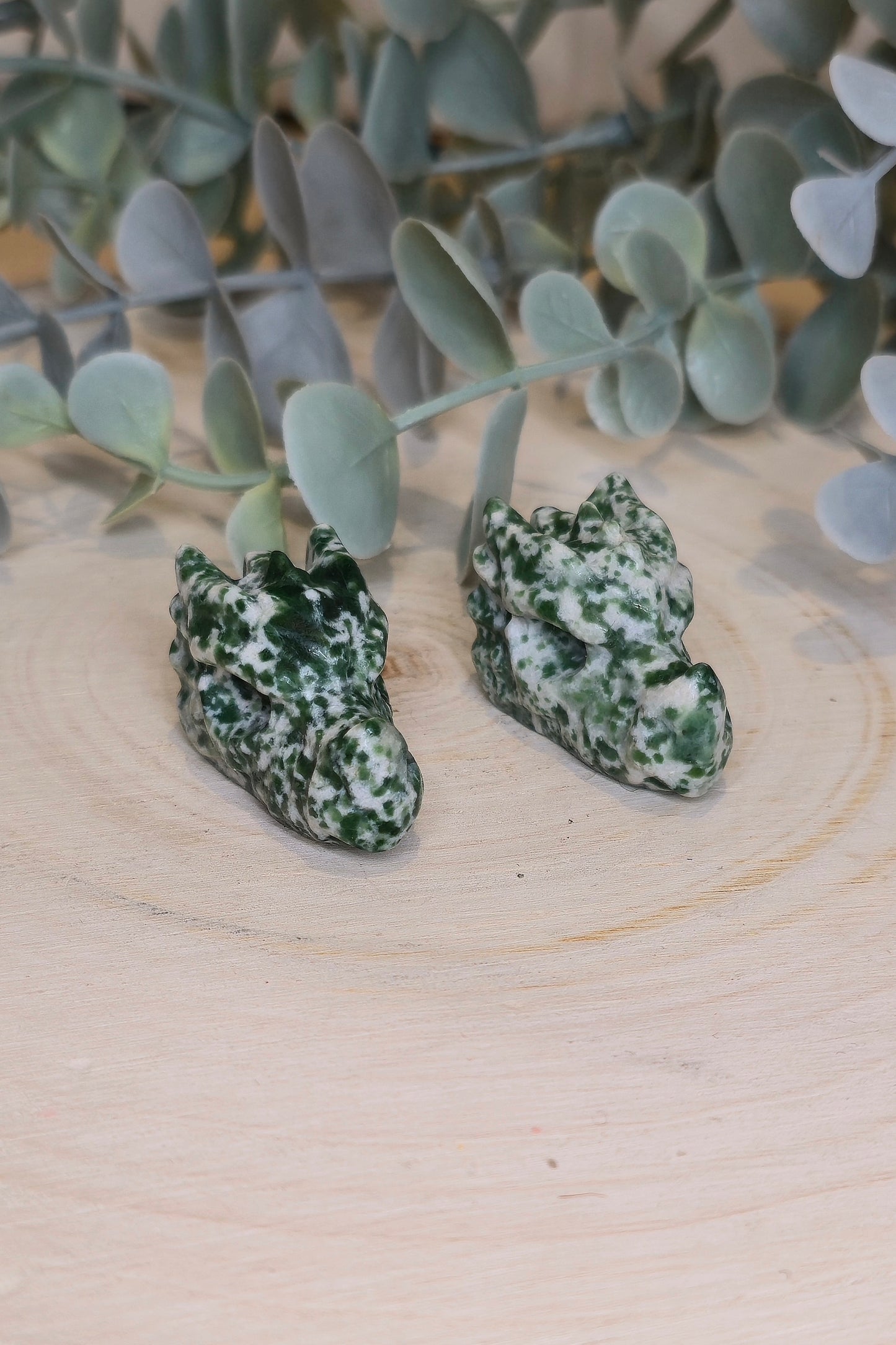 Dragon Jaspe green dots