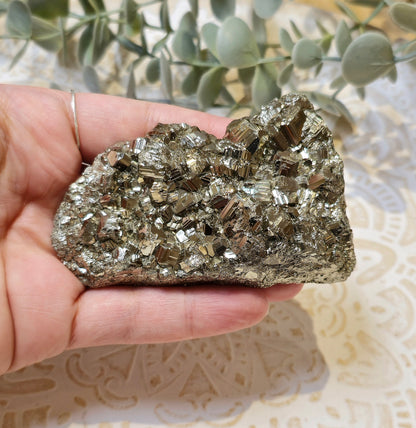 Pyrite brute du Pérou