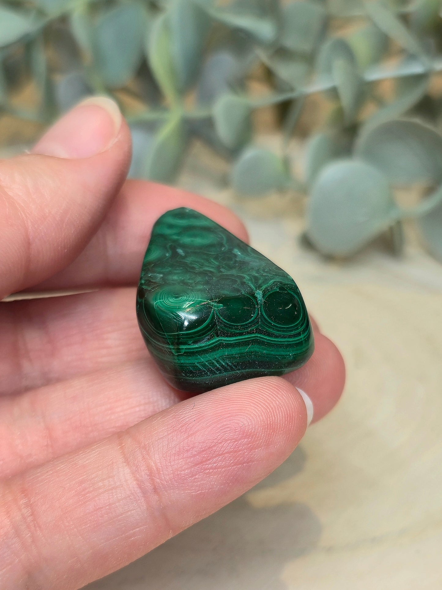 Freeform Malachite