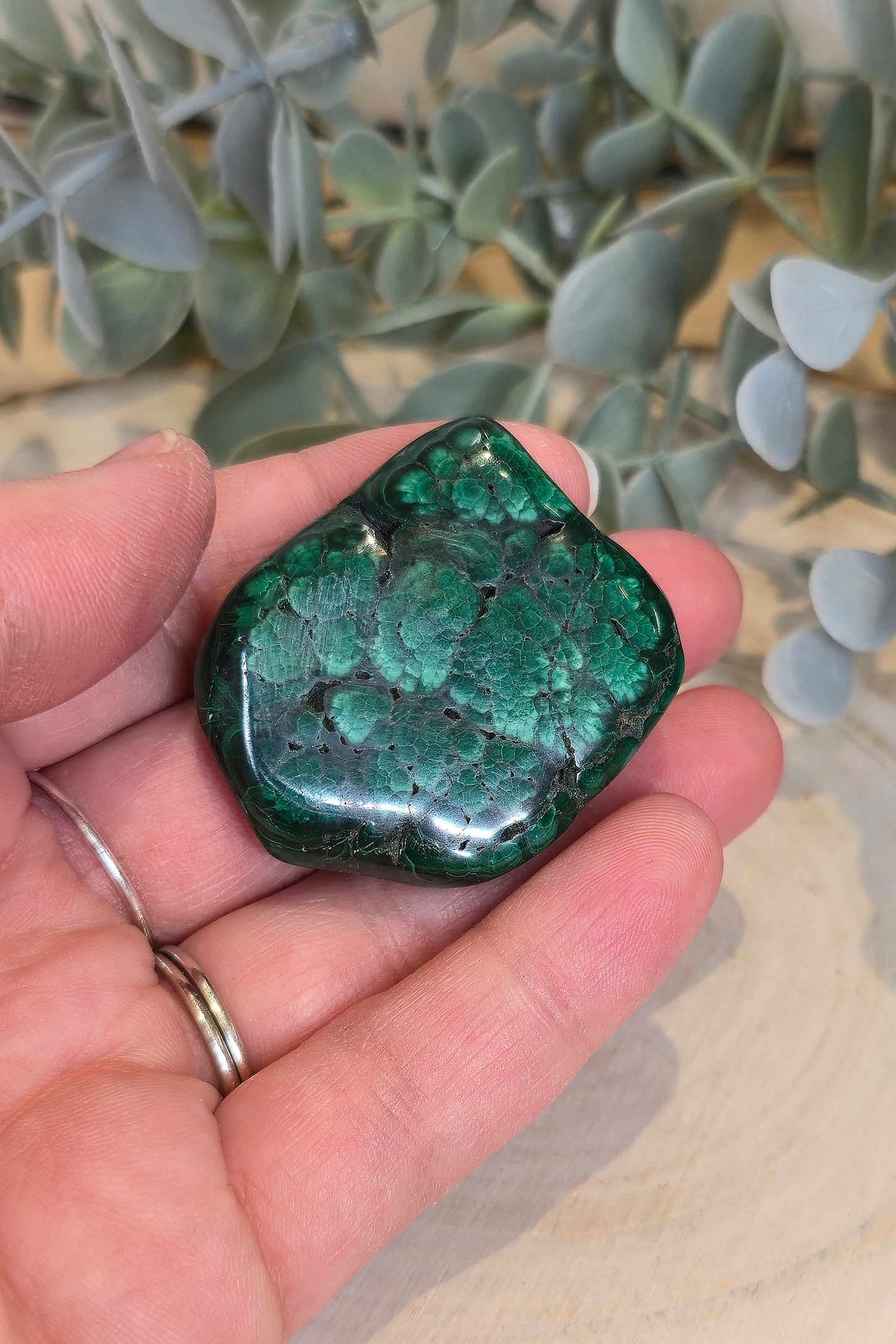 Freeform Malachite