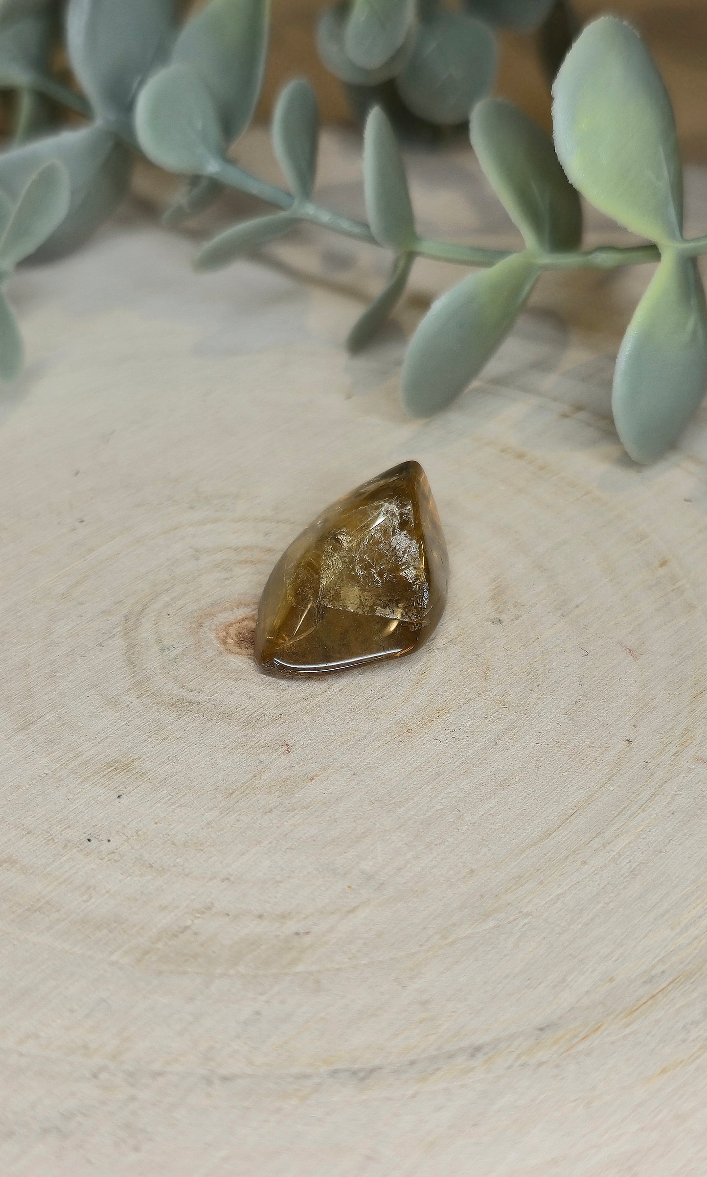 Citrine naturelle du Brésil grade extra barattée