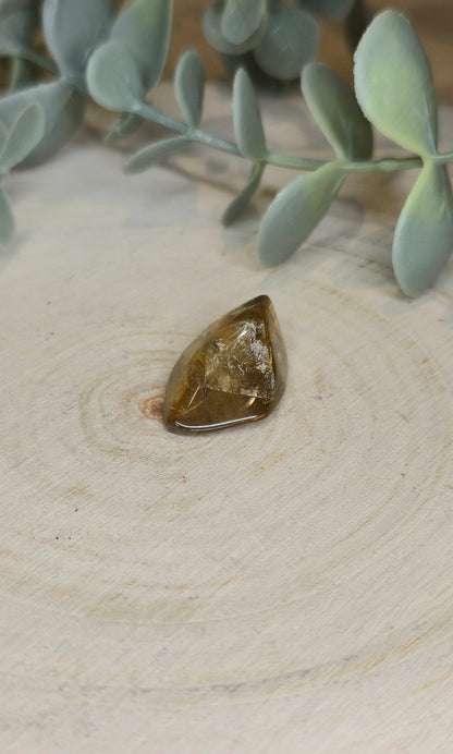 Citrine naturelle du Brésil grade extra barattée