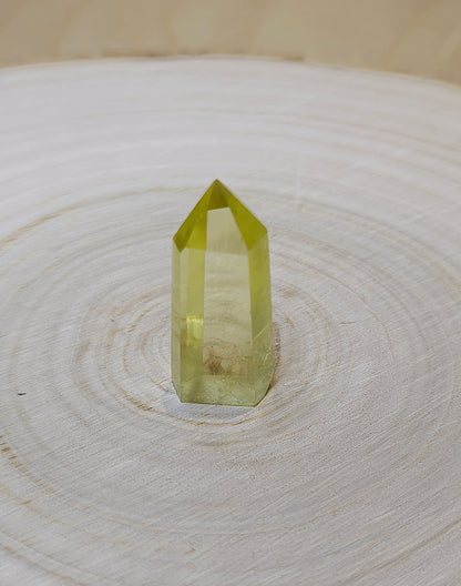 Pointe en Quartz citron