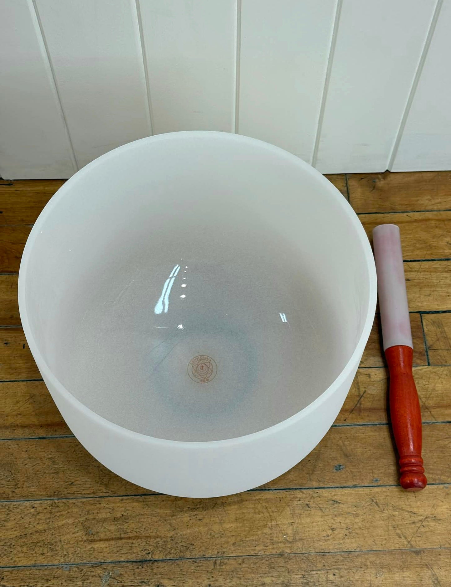 Bol de Crystal 10" Chakra Sacré