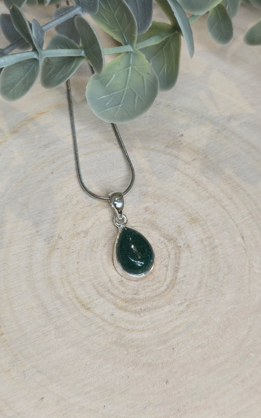 Collier Aventurine verte