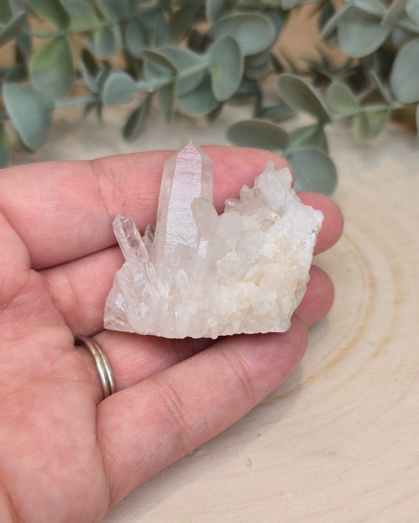 Amas de Quartz clair