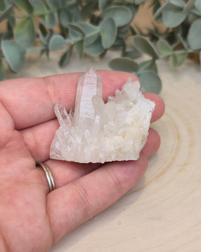 Amas de Quartz clair