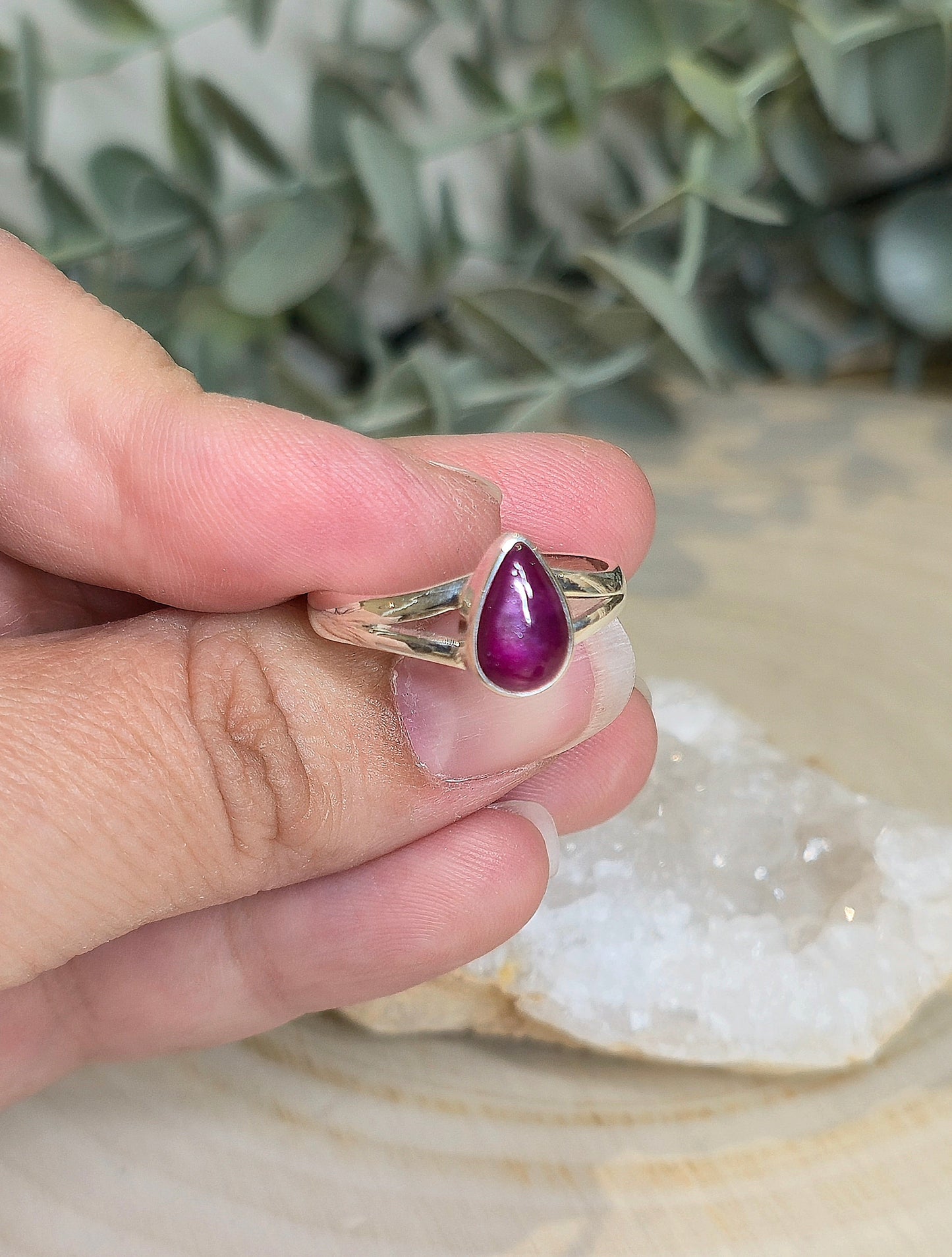 Bague Rubis