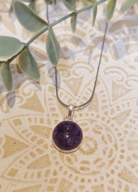 Collier Charoïte